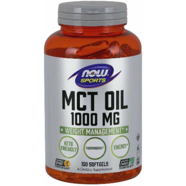 MCT Oil 1000mg 150 softgel