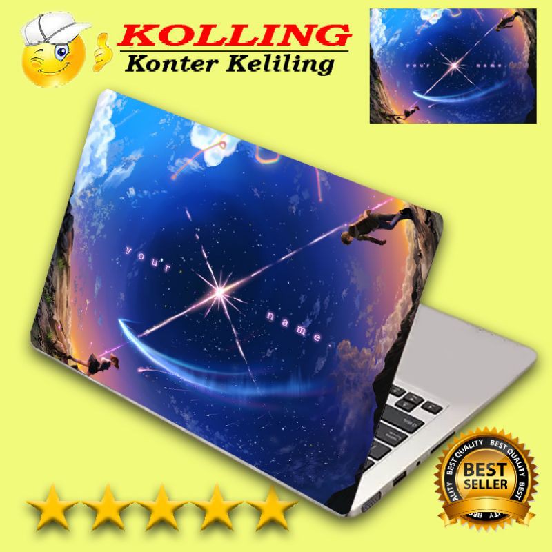 Garskin Laptop kimi no nawa 6 Skin Laptop Sticker Laptop