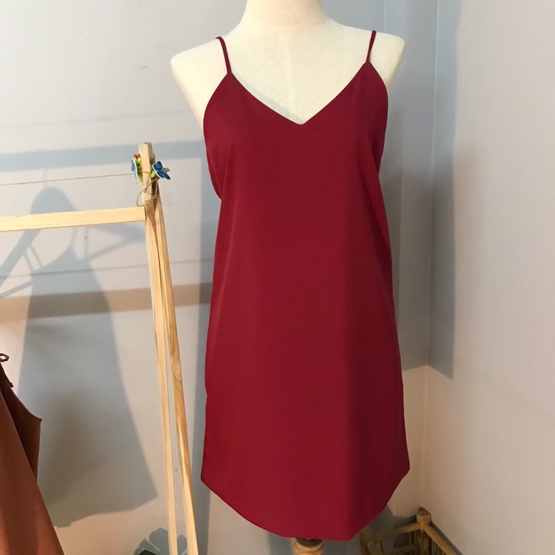 NW style เดรสสายเดี่ยว ยาว 33” 12 สี 6 ไซส์ XS ถึง XXL ตัดใหม่ทุกชิ้น แจ้งปรับขนาดได้ค่ะ