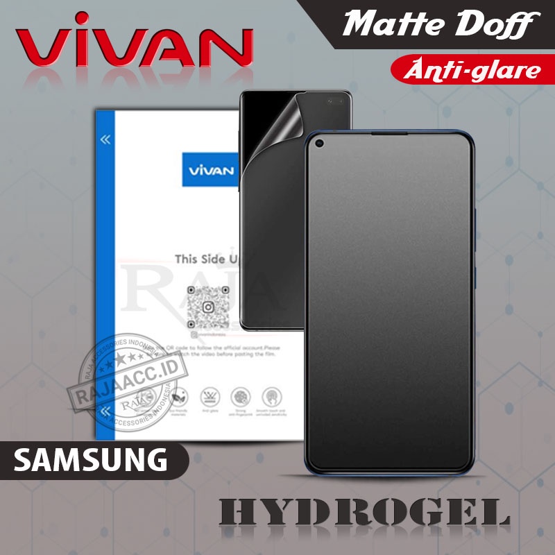 Vivan Hydrogel Matte Samsung S10 S10e S10+ S10 Lite Anti-Scratch Hydrogel Matte Samsung S10 series -