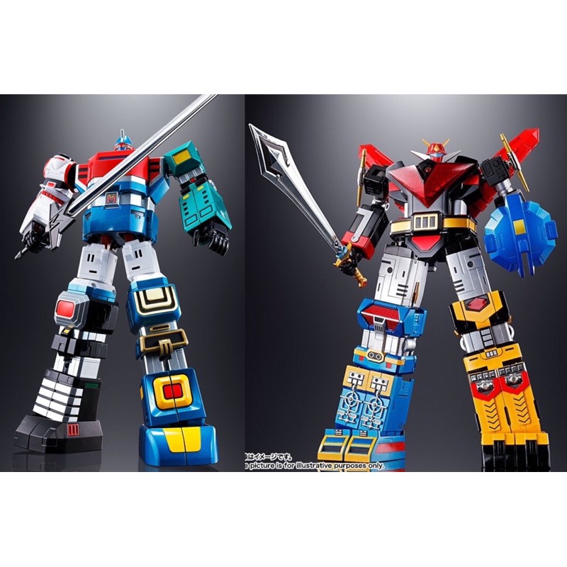 หุ่นเหล็ก - Soul of Chogokin - SOC GX-40R GODMARS / GX-60R GOD SIGMA (RENEWAL VER.) by Bandai