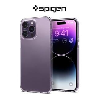 Spigen iPhone 14 Pro Max เคส 6.7 นิ้ว ของเหลว คริสตัล / คริสตัล ยืดหยุ่น ใส เคสป้องกัน แบบบาง