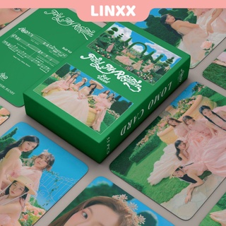 Linxx โปสการ์ดอัลบั้มรูป Kpop The ReVe Festival 2022 Series กํามะหยี่ สีแดง 55 ชิ้น