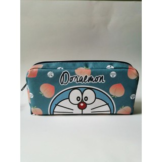 ลิขสิทธิ์​แท้​ กระเป๋าดินสอ ลาย โดเรม่อน (doraemon) ขนาด​ 21x​9.5ซม.