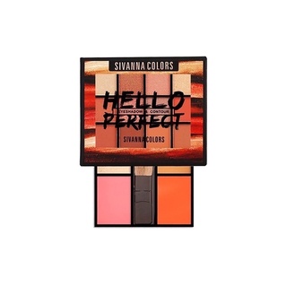 Sivanna Hello Perfect Pretty Makeup Kit #HF5016 : ซิวานน่า พาเลทแต่งหน้า x 1 ชิ้น svl