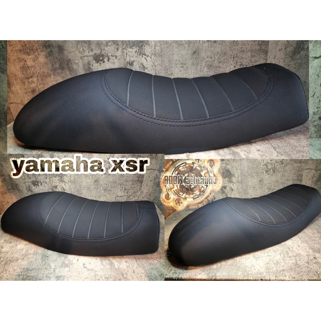 เบาะแต่ง yamaha xsr 155 xsr 700 xsr 900 เบาะตรงรุ่น (สำหรับรถมอเตอร์ไซต์สไตล์วินเทจ) รุ่น yamaha xsr