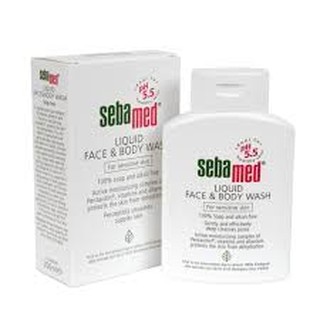 Sebamed Liquid Face &amp; Body Wash 200ml.