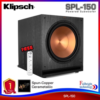 Klipsch SPL-150 Powered Subwoofer ลำโพงซับวูฟเฟอร์ 15 นิ้ว กำลังขับสูงสุด 800 วัตต์ รับประกันศูนย์ไทย 1 ปี แถมฟรี! ปลั๊กไฟ 1 ตัว