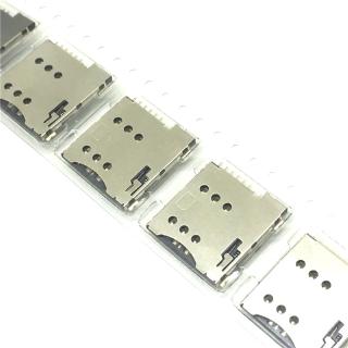 อะแดปเตอร์ SIM Card Slot Micro SIM 6 P 6-Pin Card 5 ชิ้น