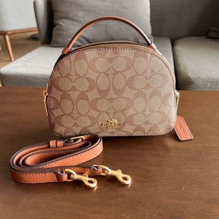 กระเป๋า COACH SERENA SATCHEL IN SIGNATURE CANVAS  (COACH 1591)