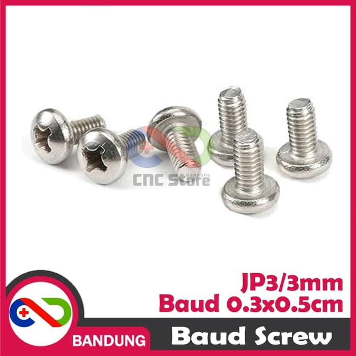 10PCS SPACER BOLT 3MM JP3 5MM LENGTH