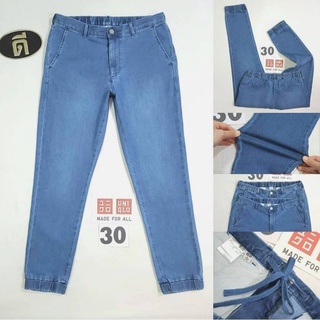 30.UNIQLO JOGGERS 194287 ใส่ได้ทั้ง ชาย-หญิง ไซส์ M เอววัดจริง 30