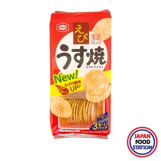 MAEDA EBI USUYAKI 70G (18847) ขนมข้าวเกรียบอบกรอบรสกุ้ง สไตล์ญี่ปุ่น JAPANESE SNACK