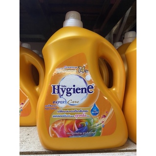 ไฮยีน ผลิตภัณฑ์ ปรับผ้านุ่ม สูตรเข้มข้นพิเศษ แฮปปี้ ซันชายน์ 3300Ml. Hygiene Expert Care Happy Sunshine