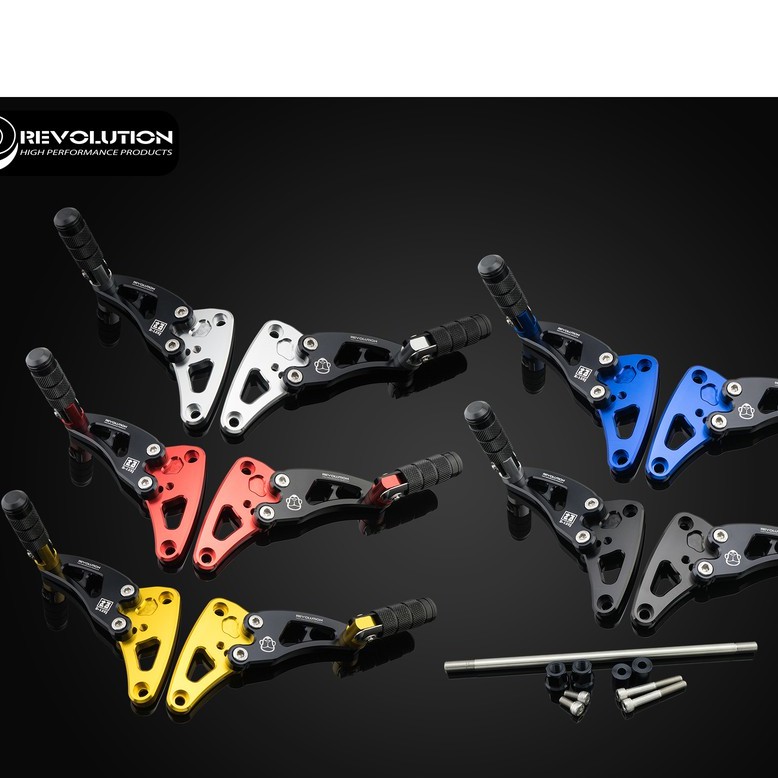 พักเท้าหลัง Honda monkey 125 revolution V2 ราคา2800 มี5สี