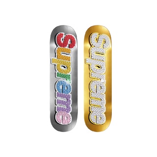 Supreme Bling Box Logo Skateboard (Set)