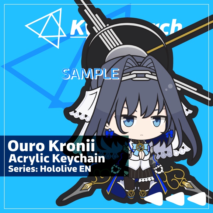พวงกุญแจ Hololive English Ouro Kronii
 | ตัวแทนจําหน่าย Fanmerch Anime KyraMerch