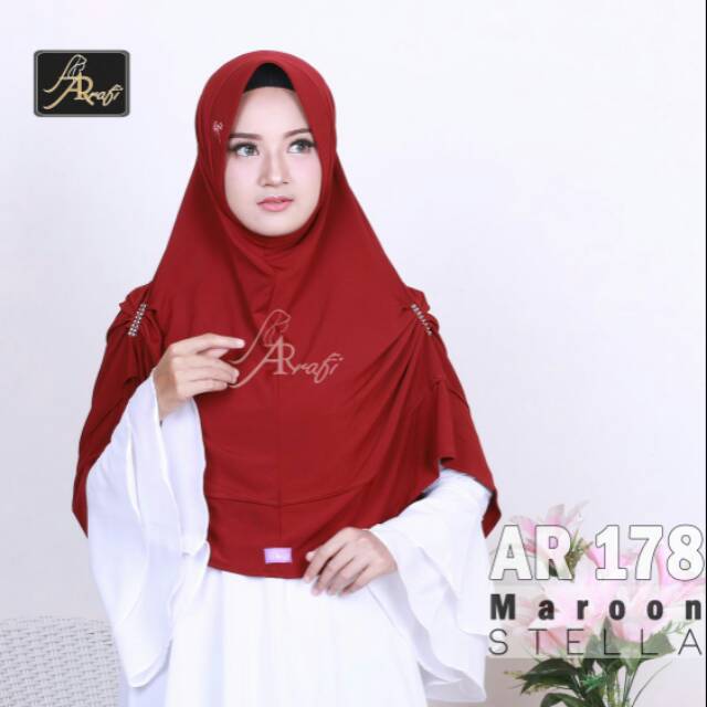 ผ้าคลุมฮิญาบ Arfi Ar 178
