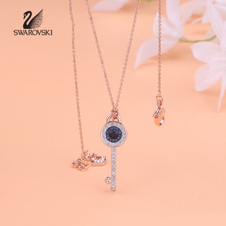 【SALE】🔥พร้อมส่ง🔥swarovskiแท้ Demon Eye Key Clavicle Female สร้อยคอ Rose Gold Eye