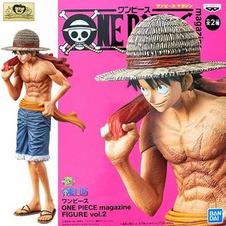 Model Figure งานแท้ Original ฟิกเกอร์ โมเดล One Piece Magazine วันพีซ แมกกาซีน Monkey D Luffy มังกี้ ดี ลูฟี่