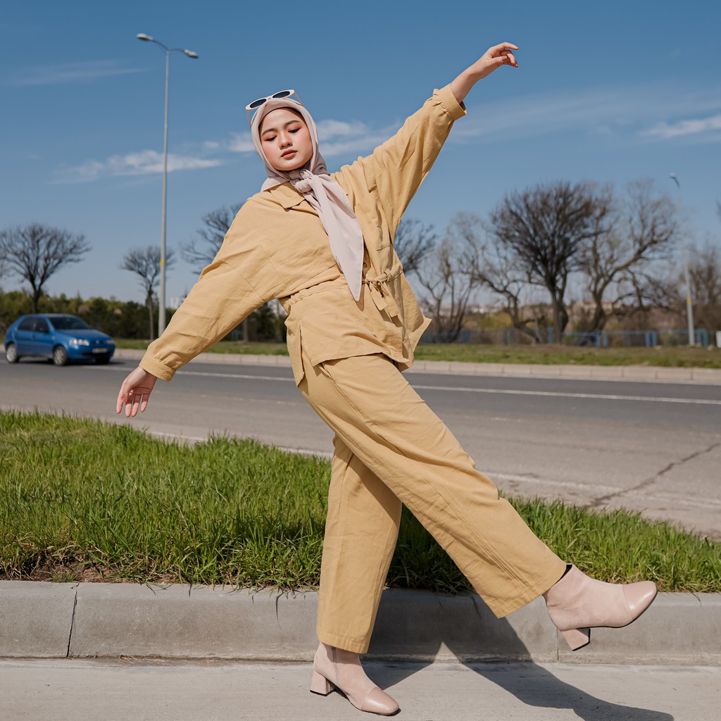 Lozy Hijab - กางเกง Ginka (กางเกงลินิน)