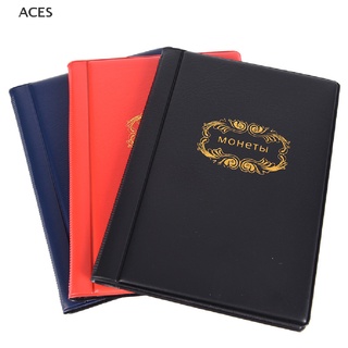 AC Russian Coin Album 10 Pages 120 Pockets Coin Collection Book Coin Holder Album ES