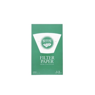 Suzuki Coffee Filter Paper 40pcs กระดาษกรองกาแฟ 40 ชิ้น กระดาษสำหรับกรองกาแฟ ถ้วยกรองกาแฟ
