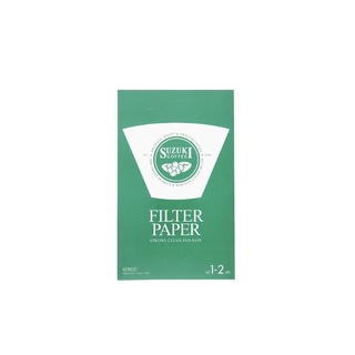 Suzuki Coffee Filter Paper 40pcs กระดาษกรองกาแฟ 40 ชิ้น กระดาษสำหรับกรองกาแฟ ถ้วยกรองกาแฟ