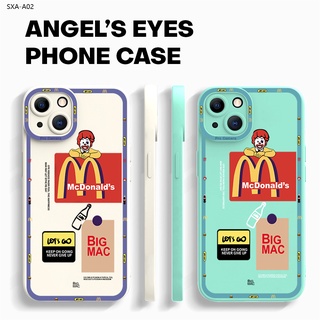 Samsung Galaxy A02 A03 A03S A04S A13 A21S 4G 5G เคสซัมซุง สำหรับ Case Cartoon McDonalds เคส เคสโทรศัพท์ เคสมือถือ Silicone Cases