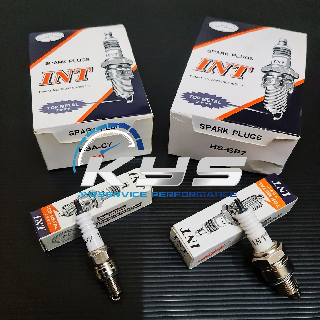 ซื้อ 9 ชิ้น FOC 1PC INT ญี่ปุ่นมอเตอร์ SPARK PLUG BP7/BP7HS/B7 สําหรับ YAMAHA Y100/Y110 SPORT2 RXS S