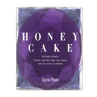 shiseido honey cake cyrstal purple 110g. สบู่ล้างหน้า ชิเซโด้ สีม่วงคริสตัลใส ชุ่มชื่น ใส เรียบลื่น