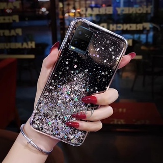 เคสโทรศัพท์ VIVO Y21 Y33S Y31 Y72 Y52 Y20S [G] Y20 Y12A Y12S V21E V20SE V20Pro V21 5G 4G NEW Casing Shining Starry Sky Transparent Phone Case TPU Shockproof Soft Cover เคส