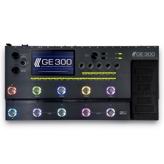 Mooer GE300 *ของแท้รับประกันศูนย์* มัลติเอ็ฟเฟ็กต์กีต้าร์/แอมป์โมเดลลิ่ง, 108 Amp, 164 Fx, Tone capture,IR