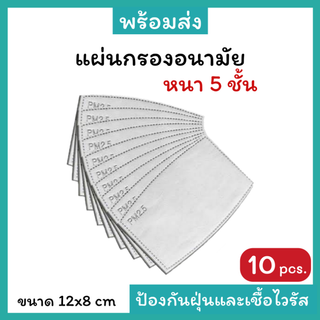 แผ่นกรองอนามัย แมส n 95 filter (10 pcs)