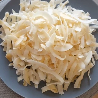 [คีโต] มะพร้าวอบกรอบ รส จืด 1 กิโลกรัม คีโต Coconut Chips 1kg Keto คีโต ไร้น้ำมัน ไม่หวาน ไม่ใส่น้ำตาล มะพร้าว
