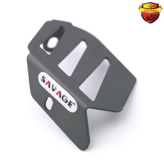 SAVAGE-0119-01 การ์ดท่อไอเสีย R1200GS LC exhaust flap cover