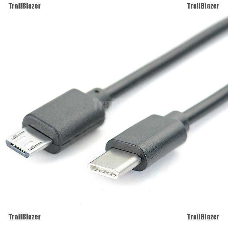 Tbth สายชาร์จ USB Type C ตัวผู้ เป็น Micro USB ตัวผู้ OTG