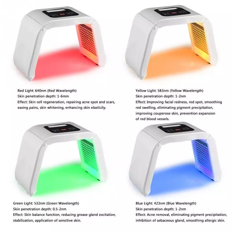 PDT LED Light Beauty Photodynamic Lamp Acne Treatment Skin Rejuvenation Machine