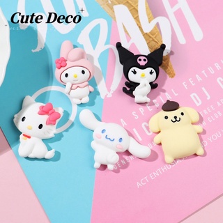 【Cute Deco】ตัวขัดผิว รูปสัตว์น่ารัก ขนาดเล็ก (5 แบบ) หูใหญ่ สุนัข / ตัวขัด เมมติ ชาร์ม กระดุม Crocs / ตัวติดรองเท้า Jibbitz น่ารัก DIY / วัสดุเรซิน ชาร์ม สําหรับ DIY / อุปกรณ์ทําผม