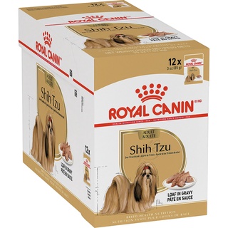 Royal Canin Shih Tzu Pouch 85g โรยัลคานิน อาหารเปียกสุนัข ชิสุ ขนาด 85 กรัม 12 ซอง