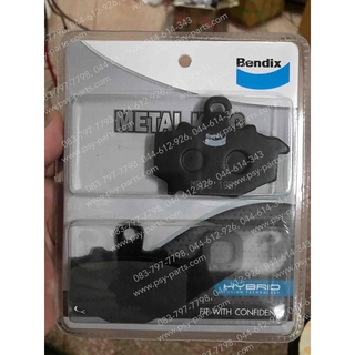 ผ้าดิสก์เบรค ER6N, NINJA 650 BENDIX ล้อหลัง MD38