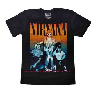 เสื้อยืดแฟชั่น เสื้อวงกรั๊นท์ Nirvana  / nirvana t-$hirt$