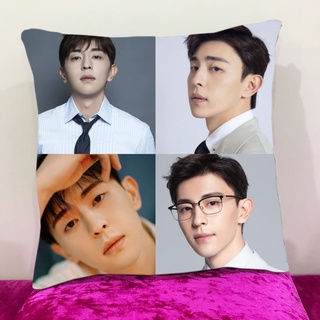 หมอนอิงสั่งทำ ใส่ได้4รูป หมอนอิงขนนุ่ม หมอนอิงโซฟา หมอนอิงในรถ หมอนอิง Cushions เติ้งหลุน Deng Lun