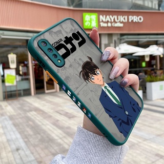 สําหรับ VIVO S1 S1 Pro เคส การ์ตูน น่ารัก โคนัน รูปแบบ บาง กันกระแทก ฝ้า โปร่งใส เคสแข็ง เคสป้องกันเต็มรูปแบบ