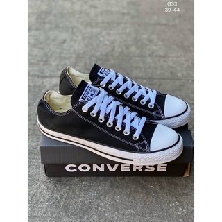 Converse All Star Classic  Black (สีดำ คอลเลคชั่นใหม่) สินค้าพร้อมกล่อง มีเก็บปลายทาง