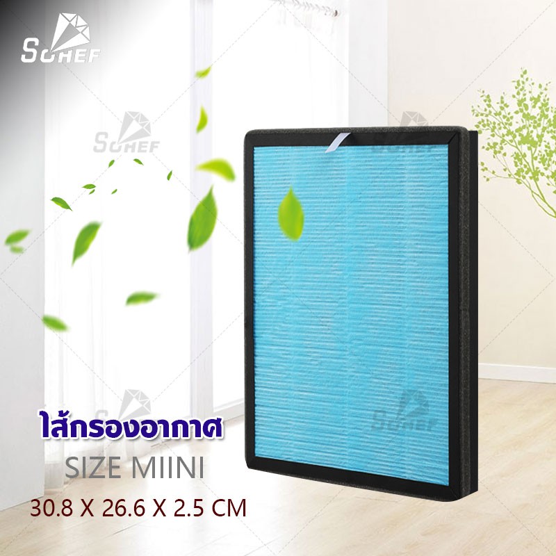 เครื่องฟอกอากาศ เครื่องฟอกอากาศฟังก์ชั่นภาษาไทย สำหรับห้อง 32 ตร.ม. กรองได้ประสิทธิภาพมากที่สุด กรองฝุ่น ควัน - รูปที่ 2