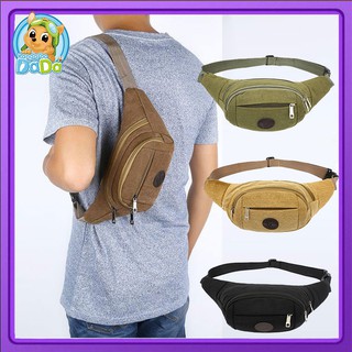 กระเป๋าผู้ชายเดินป่า ตั้งแคมป์กลางแจ้งกระเป๋าทหาร ใส่ขวดน้ำได้ Mens Outdoor Camping Bag Hiking Pouch Military Army Wais