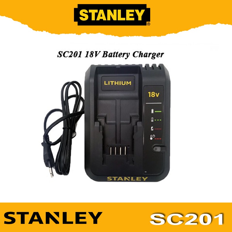 STANLEY SC201 18V หรือ 20Vmax แท่นชาร์จ