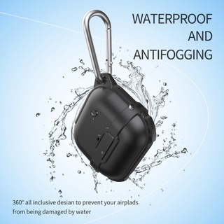 2021 Official Waterproof Case For AirPods 3 Wireless Bluetooth Earphone Protective Soft Silicone Case For Apple airpods 3 Cover Swim Diving Case With Keychain