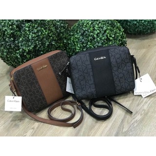 Calvin Klein CrossBody Bag 2018 กระเป๋าสะพายรุ่นใหม่ล่าสุดรูปทรงเหลี่ยมขนาดกำลังดี